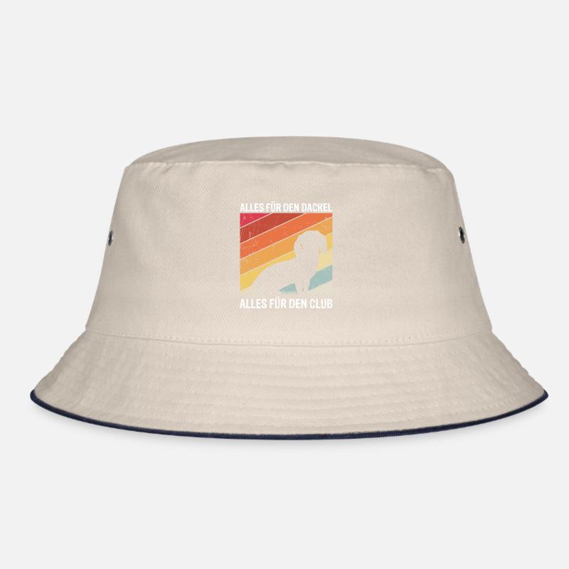 Dackel Teckel Dackelwelpe Dackelhund Geschenk Dack Bucket Hat