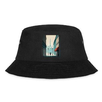 Paris minimaliste - Bob - noir - Devant - Lela (165cm)