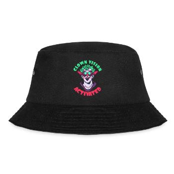 Clown view activated - Bucket Hat - black - Front - Lela (165cm)