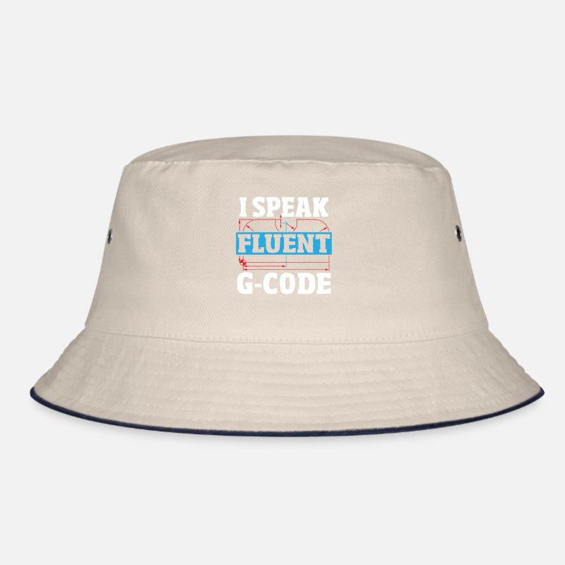 I Speak Fluent G-Code CNC Machinist CNC Operator Bucket Hat
