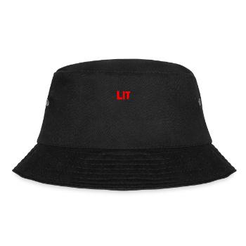 Lit Toll Schön Super Gut - Bucket Hat - Schwarz - Vorne - Lela (165cm)