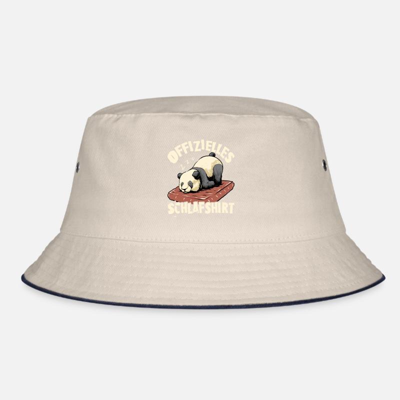 Offizielles Schlafshirt, schlafender Panda Bucket Hat