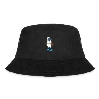Kawaii Blue-footed - Bucket Hat - black - Front - Lela (165cm)