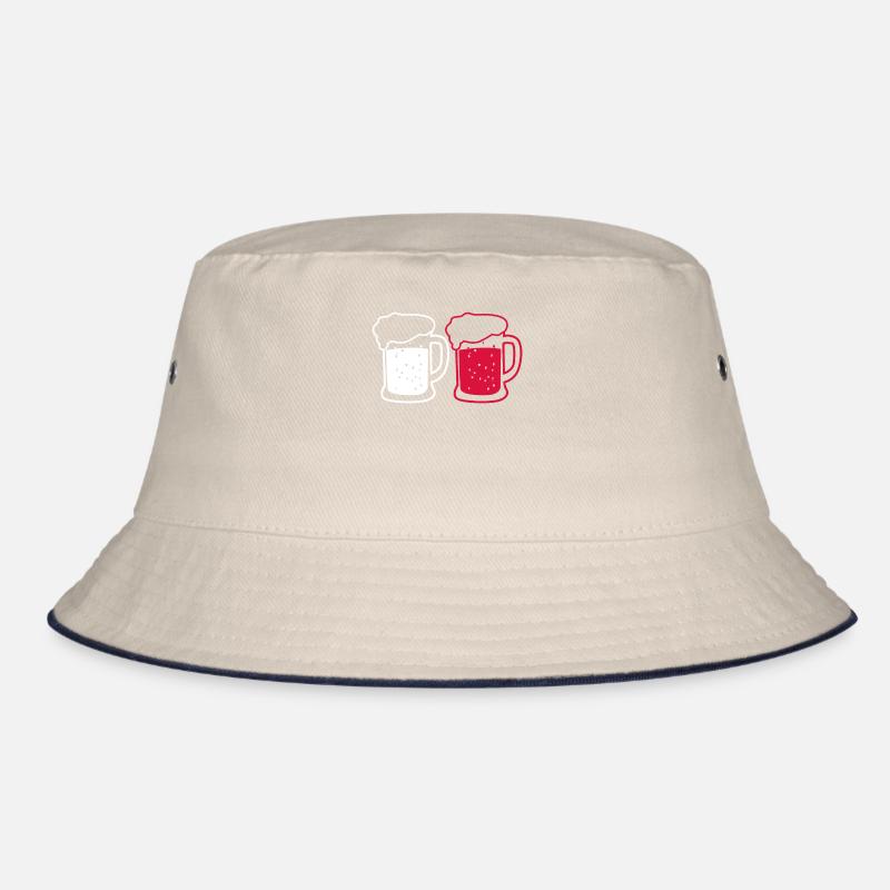 Polish Flag Beer Pole Poland Bucket Hat