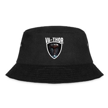 Papa Vathor Va Thor Vatertag Vatertagsgeschenk - Bucket Hat - Schwarz - Vorne - Lela (165cm)