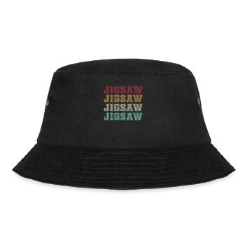 Jigsaw - Bucket Hat - black - Front - Lela (165cm)
