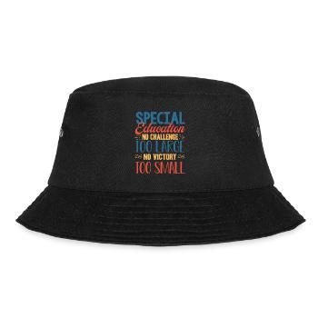 Special Needs Education, Special Education - Bucket Hat - black - Front - Lela (165cm)