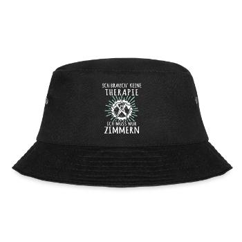 Zimmermann Zimmerer - Bucket Hat - Schwarz - Vorne - Lela (165cm)