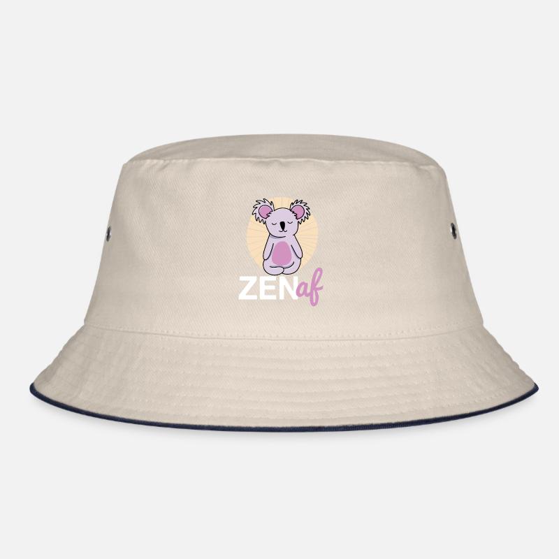 Lustiger Koala Yoga Zen AF Bucket Hat