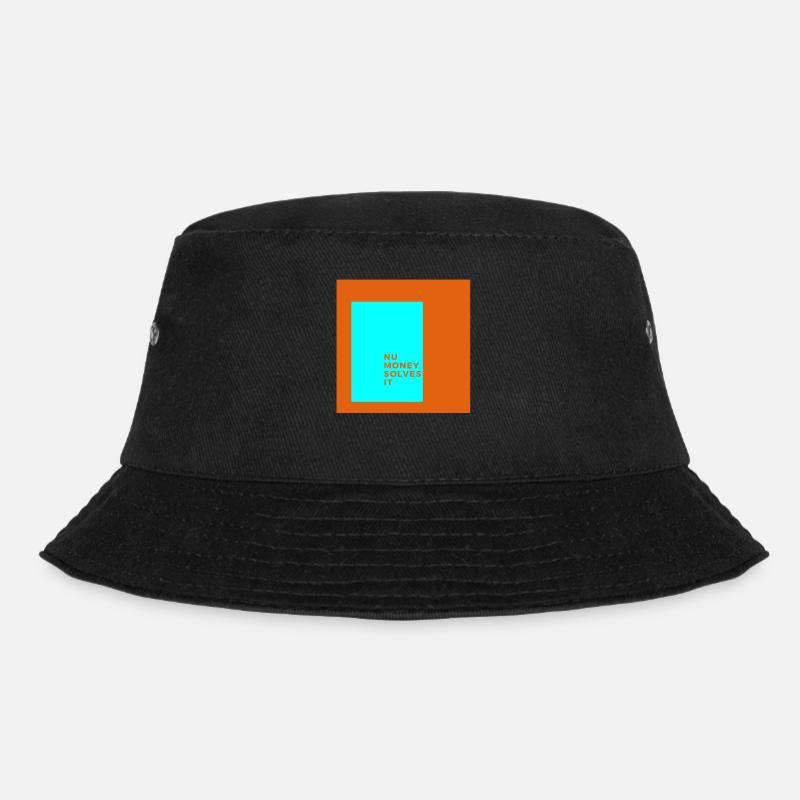 Nu money solves it - Bucket Hat - Schwarz