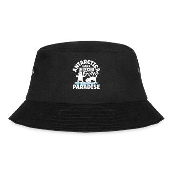 Antarctica an untouched frozen Paradise - Bucket Hat - Schwarz - Vorne - Lela (165cm)