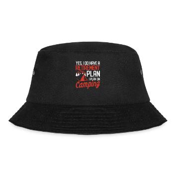 Yes, I have a retirement plan, I'm planning a - Bucket Hat - black - Front - Lela (165cm)