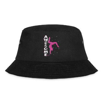 Toller Stil - Frauen Gymnastic Dance - Bucket Hat - Schwarz - Vorne - Lela (165cm)