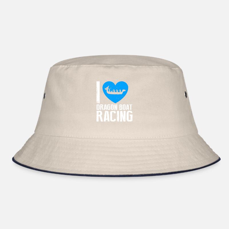 Dragon boating theme for dragon boat paddling Bucket Hat