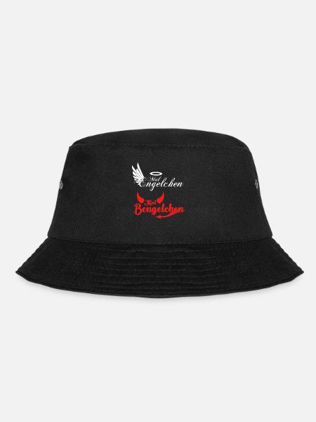 Engel Bengelchen Heiligenschein Bengel - Bucket Hat - Schwarz