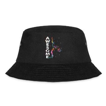 Toller Stil - Frauen Gymnastic Dance - Bucket Hat - Schwarz - Vorne - Lela (165cm)