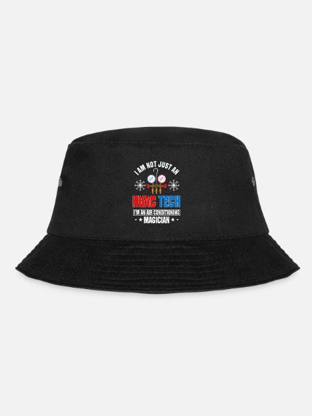 Funny Hlk-tech wear - Bucket Hat - black