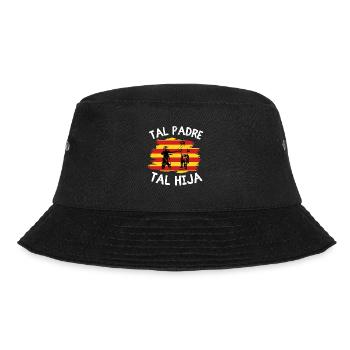 Tal Padre Tal Hijo Motocross Moto Desporte - Bucket Hat - Schwarz - Vorne - Lela (165cm)