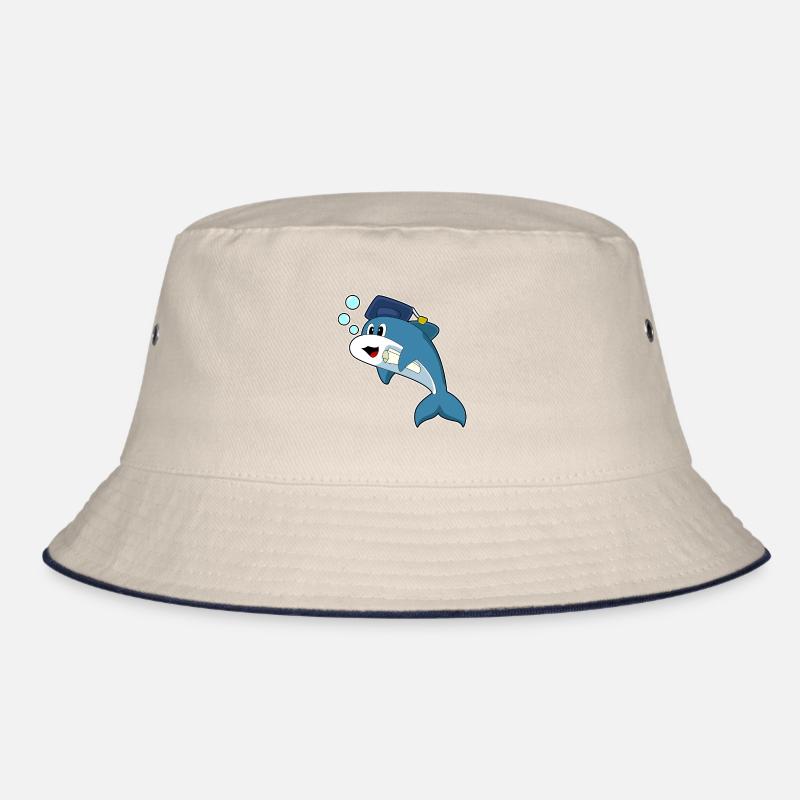 Delfin Student Diploma University Bucket Hat