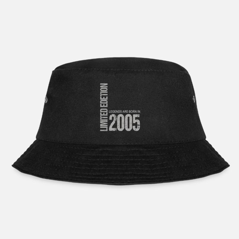 18. Geburtstag Junge Mädchen 18 Jahre 2005 Lustig - Bucket Hat - Schwarz