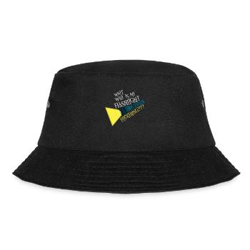 Paranormal Forschungshalloween Ghost Hunter - Bucket Hat - Schwarz - Vorne - Lela (165cm)