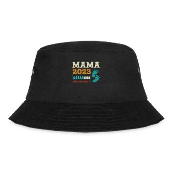 Mutter 2023 Werdende Mama Loading 2023 - Bucket Hat - Schwarz - Vorne - Lela (165cm)