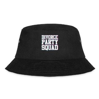 Divorce Party Happily Divorced Divorce - Bucket Hat - black - Front - Lela (165cm)