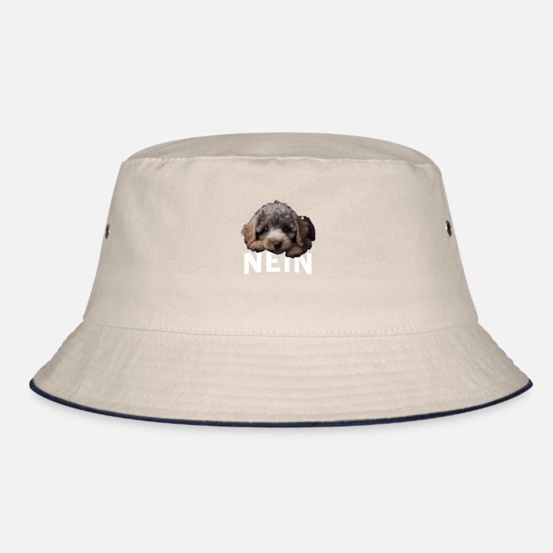Statement Pudel, Nö Fun, Einfach Nö, Nein Bucket Hat