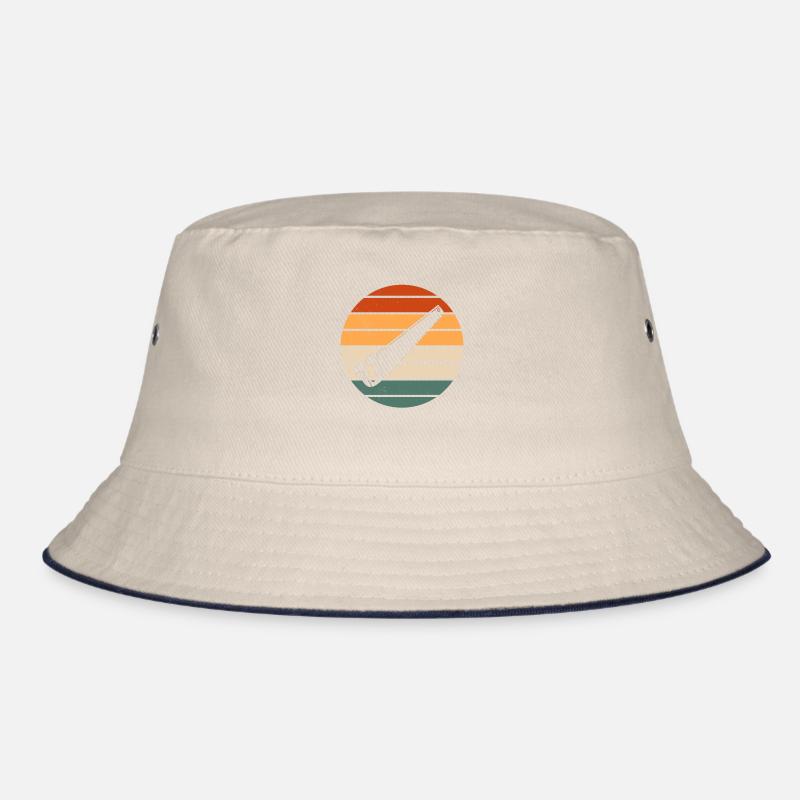 Retro Handsäge Design Bucket Hat