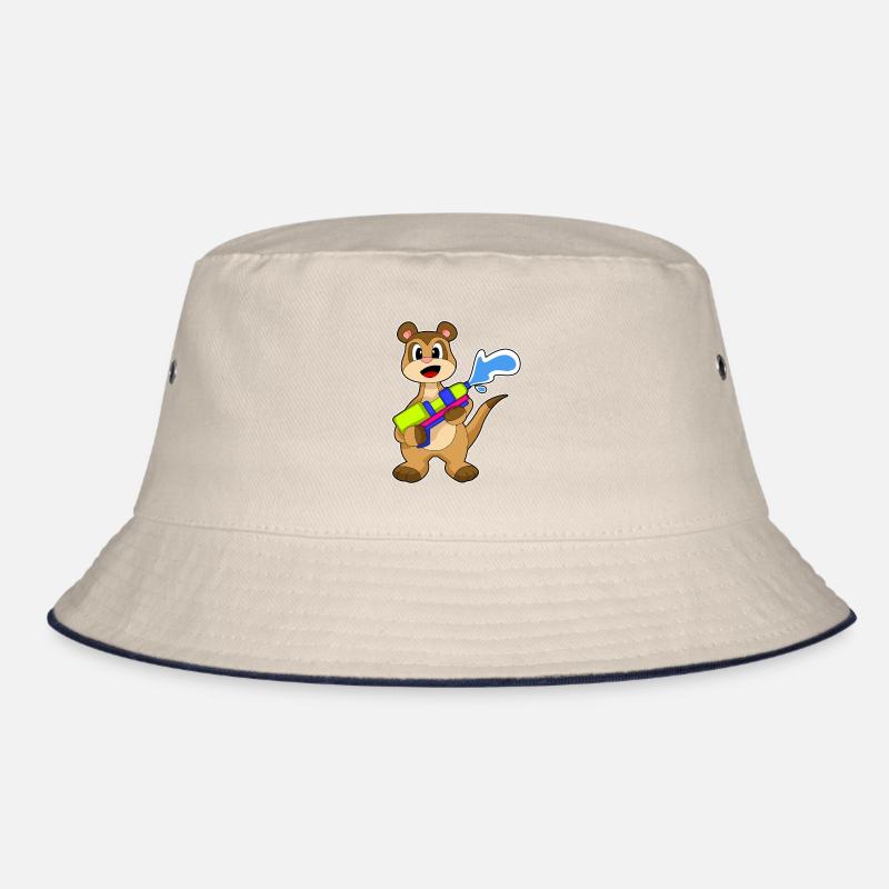 Erdmännchen Wasserpistole Bucket Hat