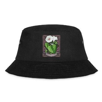 Field winds, winds, vintage botanical illustration - Bucket Hat - black - Front - Lela (165cm)