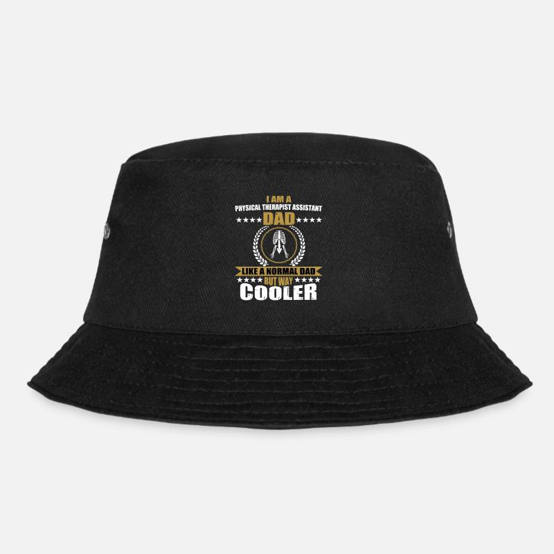 Physiotherapeut Assistent Papa - Bucket Hat - Schwarz