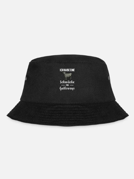 Galloway Rind I Schottland Rinderzucht für - Bucket Hat - Schwarz