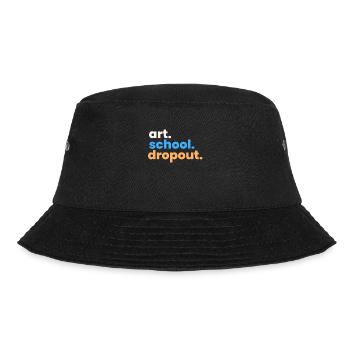 Art School Dropout - Bucket Hat - black - Front - Lela (165cm)