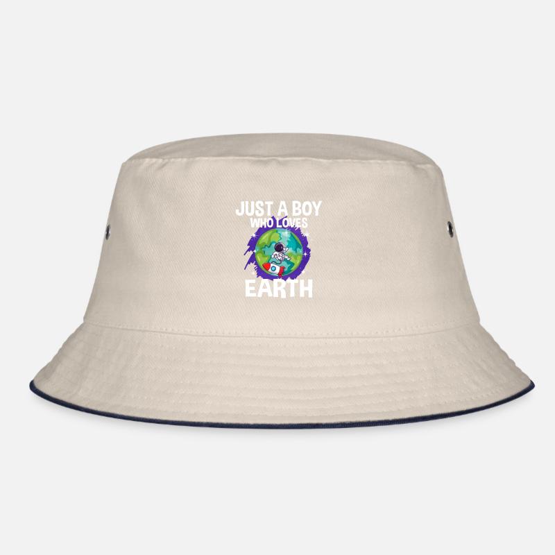 Erde Planet Geschenk Bucket Hat