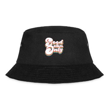 Pride Month LGBTQ - Nur gute Stimmung - Bucket Hat - Schwarz - Vorne - Lela (165cm)