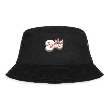 Pride Month LGBTQ - Let's Get Gay - Bucket Hat - black - Front - Lela (165cm)
