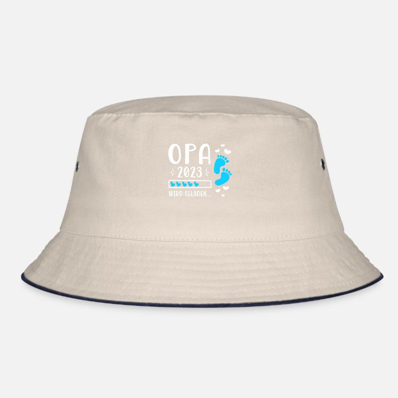 Werdender Opa 2023 Schwangerschaft Verkünden Bucket Hat
