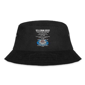 Locken - Bucket Hat - Schwarz - Vorne - Lela (165cm)