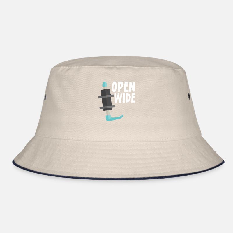 Open Wide Nurse Anesthesia Anesthesiologist Bucket Hat