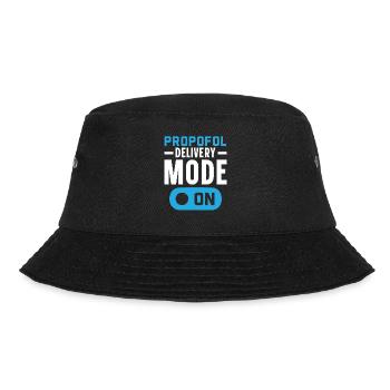 Propofol delivery mode on anesthesia anaesthetist - Bucket Hat - black - Front - Lela (165cm)