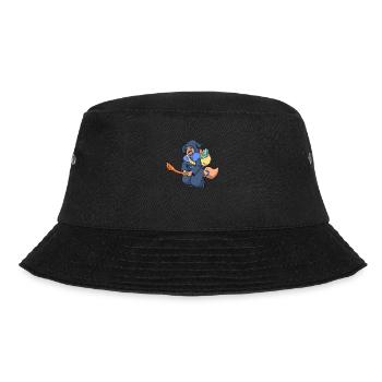 Weihnachtliche Hexe - Befana - Bucket Hat - Schwarz - Vorne - Lela (165cm)