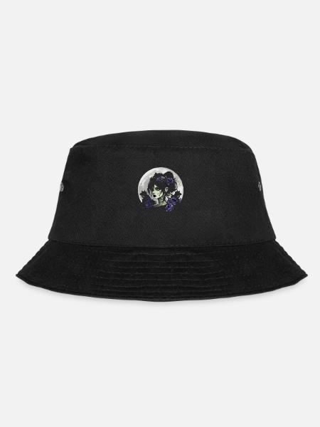 Fille gothique aux roses noires - Gothique - Bob - noir
