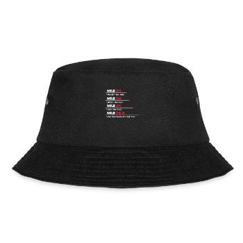 Run - Bucket Hat - black - Front - Lela (165cm)