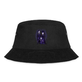 Viktorianische Goth-Familie - Gothic - Bucket Hat - Schwarz - Vorne - Lela (165cm)