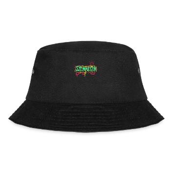 Handwerker Steinmetz Graffiti-Art Steinmetzin - Bucket Hat - Schwarz - Vorne - Lela (165cm)