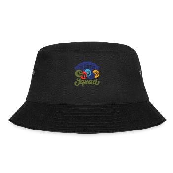 Bingo Card Game Grandma Bingo Player Bingo Cards - Bucket Hat - black - Front - Lela (165cm)
