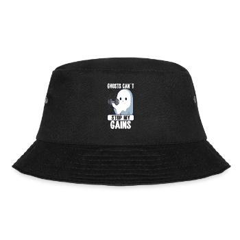 Bodybuilding Powerlifting Weightlifting Fitness - Bucket Hat - Schwarz - Vorne - Lela (165cm)