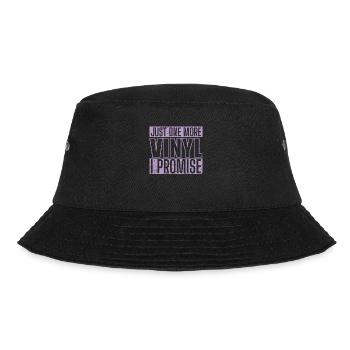 Just One More Vinyl I Promise Record - Bucket Hat - black - Front - Lela (165cm)