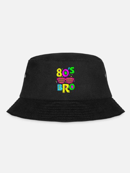 Années 80 80s Bro Vintage Rétro Fan des Années 80 - Bob - noir